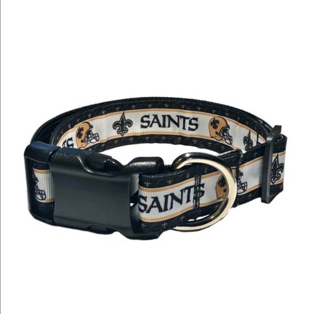 New Orleans Saints Dog Collar